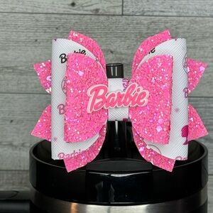 Stanley/Starbucks bow topper